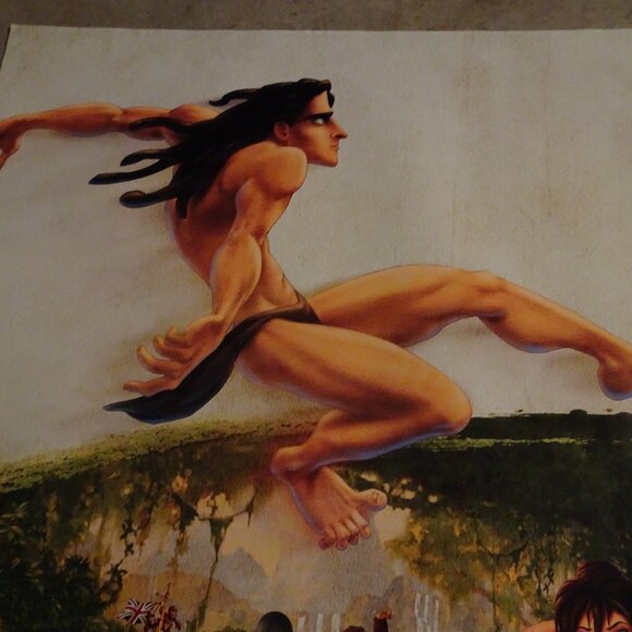 TARZAN - WALT DISNEY MOVIE POSTER (1999) - Picture 3 of 4